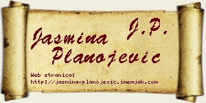 Jasmina Planojević vizit kartica